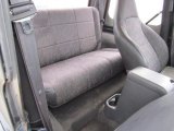 2002 Jeep Wrangler X 4x4 Rear Seat