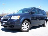 2008 Modern Blue Pearlcoat Chrysler Town & Country Touring #7430815