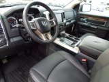 2013 Ram 1500 Laramie Crew Cab Black Interior