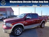 2013 Deep Cherry Red Pearl Ram 1500 Laramie Crew Cab 4x4 #74684354