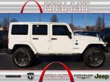 2012 Bright White Jeep Wrangler Unlimited Sahara Arctic Edition 4x4 #74684141
