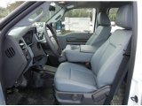 2013 Ford F250 Super Duty XL Crew Cab Steel Interior