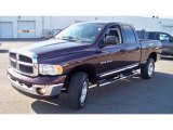 2005 Deep Molten Red Pearl Dodge Ram 1500 SLT Quad Cab 4x4 #74684208