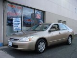 2005 Desert Mist Metallic Honda Accord LX Sedan #74684715