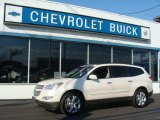 2012 White Diamond Tricoat Chevrolet Traverse LTZ AWD #74732387