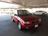 2003 Cayenne Red Pearl Subaru Forester 2.5 XS #74732726