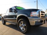 2006 Dark Green Satin Metallic Ford F250 Super Duty King Ranch Crew Cab 4x4 #74732604