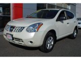 2010 Phantom White Nissan Rogue S AWD 360 Value Package #74732926