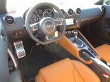 2013 Audi TT 2.0T quattro Roadster Madras Brown Baseball Optic Leather Interior