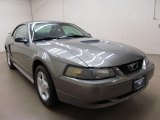 2001 Mineral Grey Metallic Ford Mustang V6 Coupe #74732226