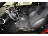 2013 Mini Cooper S Coupe Recaro Sport Black/Dinamica Interior