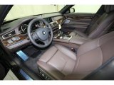 2013 BMW 7 Series 750Li Sedan Individual Canyon Brown Interior