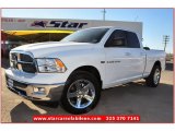 2012 Bright White Dodge Ram 1500 Lone Star Quad Cab #74732662