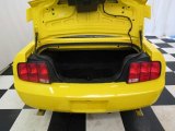 2005 Ford Mustang V6 Premium Convertible Trunk