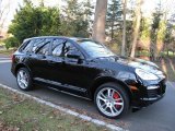 Black Porsche Cayenne in 2010