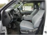 2013 Ford F250 Super Duty XL Crew Cab 4x4 Steel Interior