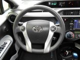 2012 Toyota Prius c Hybrid Four Steering Wheel