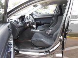 2010 Mitsubishi Lancer Sportback RALLIART AWD Black Interior