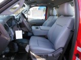 2013 Ford F550 Super Duty XL Regular Cab 4x4 Chassis Steel Interior