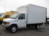 2007 Ford E Series Cutaway E350 Commercial Moving Truck Front 3/4 View