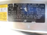2008 Sedona Color Code for Sunset Gold Metallic - Color Code: J9