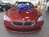 2013 BMW 6 Series Vermillion Red Metallic