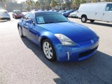 Daytona Blue Nissan 350Z in 2003