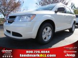 2013 Pearl White Tri Coat Dodge Journey American Value Package #74786768