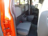 2012 GMC Canyon SLE Extended Cab 4x4 Rear Seat