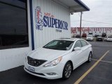 2013 Shimmering White Hyundai Sonata SE 2.0T #74786569