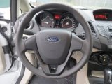 2013 Ford Fiesta S Hatchback Steering Wheel