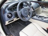 2011 Jaguar XJ XJL Ivory/Oyster Interior