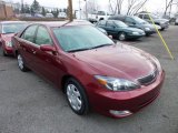 2003 Salsa Red Pearl Toyota Camry LE #74850813
