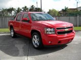 2011 Victory Red Chevrolet Avalanche LT #74850710