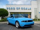 2010 Grabber Blue Ford Mustang GT Premium Coupe #7478533
