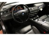 2010 BMW 7 Series 750Li xDrive Sedan Black Nappa Leather Interior