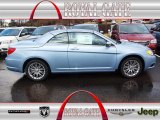 2013 Crystal Blue Pearl Chrysler 200 Limited Hard Top Convertible #74879367
