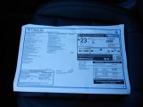 2013 Volkswagen Tiguan SEL Window Sticker