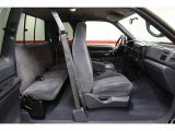 2001 Ford F250 Super Duty XLT SuperCab Dark Denim Blue Interior