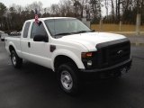2008 Ford F250 Super Duty XL SuperCab 4x4 Front 3/4 View