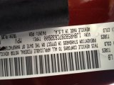 2007 Grand Cherokee Color Code for Red Rock Crystal Pearl - Color Code: PEM