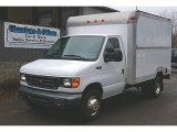 2003 Oxford White Ford E Series Cutaway E350 Commercial Moving Truck #74879556