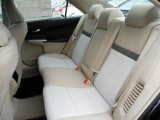 2012 Toyota Camry Hybrid LE Rear Seat