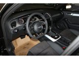 2013 Audi A4 2.0T quattro Sedan Black Interior
