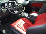 2013 Dodge Challenger Rallye Redline Radar Red/Dark Slate Gray Interior