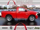 2013 Flame Red Ram 1500 Express Regular Cab 4x4 #74879377