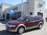 2008 Merlot Metallic Ford Taurus X Eddie Bauer AWD #7483006