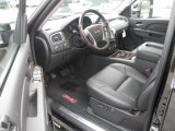 2013 GMC Sierra 3500HD Denali Crew Cab 4x4 Dually Ebony Interior