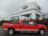 2013 Race Red Ford F150 XLT SuperCrew 4x4 #74925036
