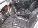 2006 Cadillac STS V8 Ebony Interior